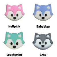 Motivperle Silikon Füchse